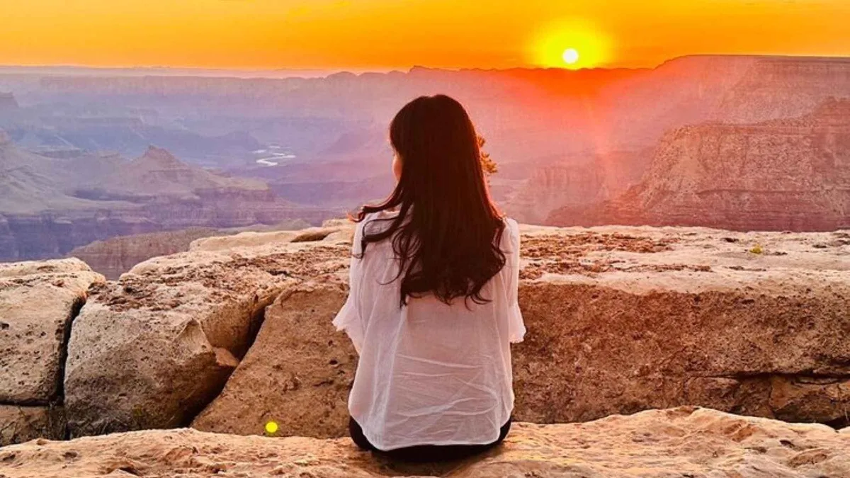 Sunrise at the South Rim, plus Antelope on a Grand Canyon tour from Las Vegas, Nevada